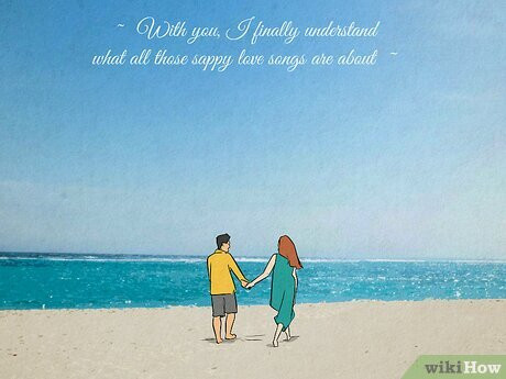 Share your affection for him with a sentimental message.