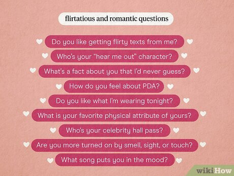 Tease them with these flirtatious and romantic questions.