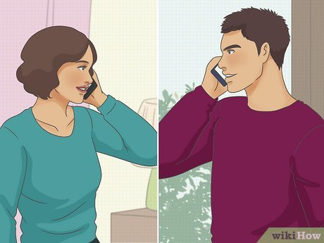 You two always want to know what's going on with each other.