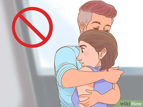 Step 2 Avoid physical contact if you don't want another date.