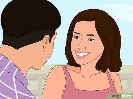 Flashing him a genuine smile is effortlessly charming.